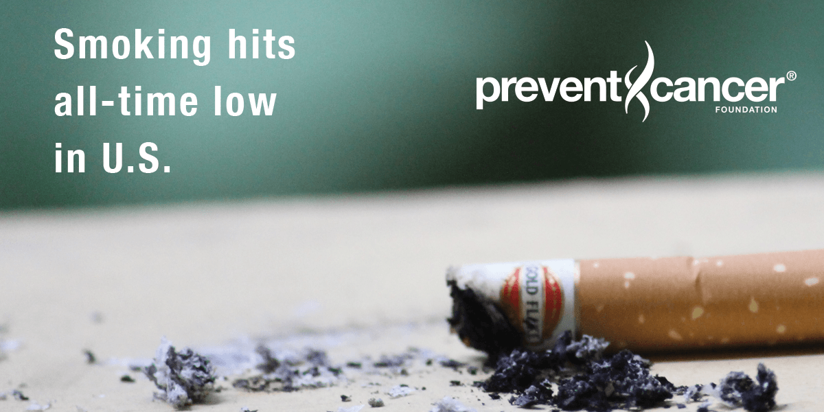 Smoking hits all-time low in U.S.