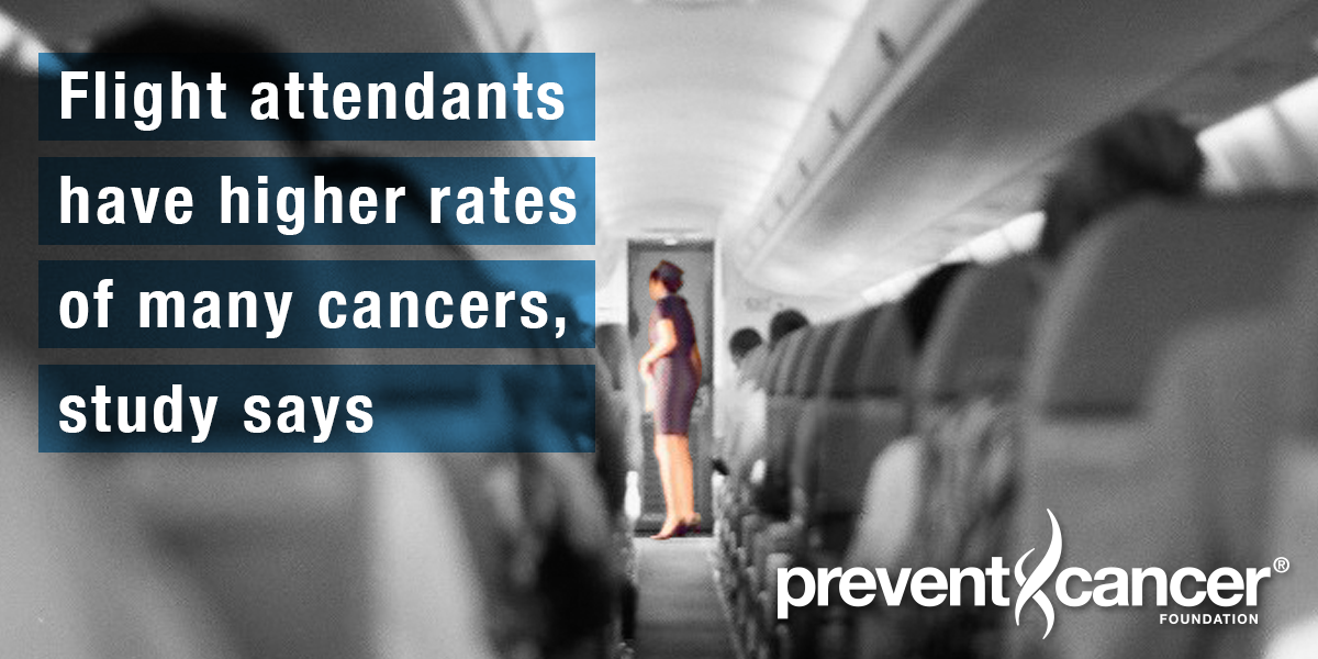 Flight attendants have higher rates of many cancers, study says