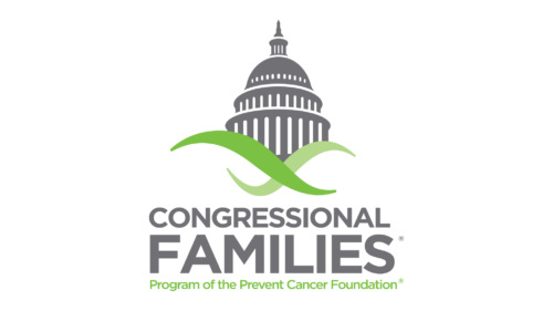 Logo with Capitol building and horizontal helix.
