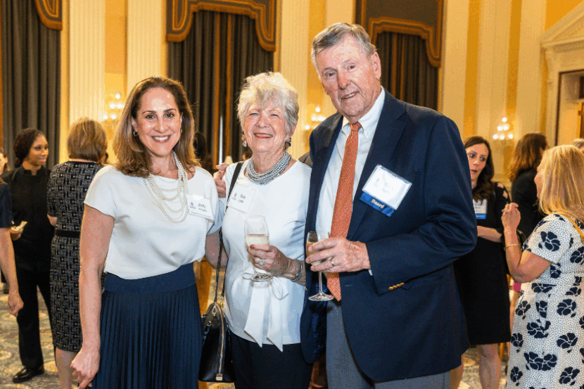 Jody Hoyos, Sue Lytle and Gary Lytle at the Congressional Families Spring Reception.