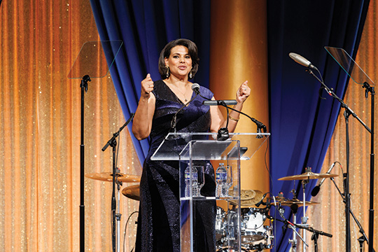 2025 Prevent Cancer Gala Emcee and CNN’s Senior National Correspondent Sara Sidner welcomes the crowd and shares her personal cancer story.